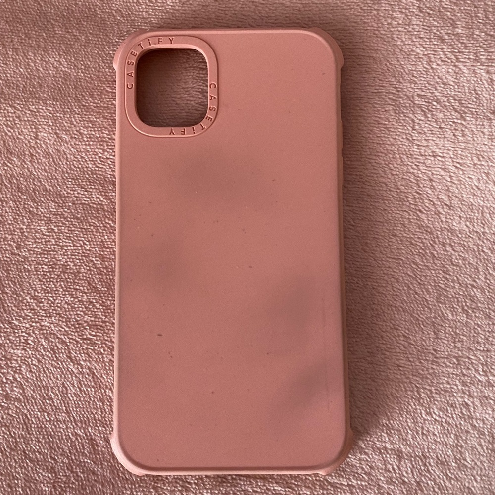 Casetify Pink Peach iPhone 11 Case